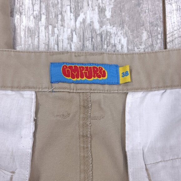 Empyre Cargo Pants Mens 38x30 Brown Relaxed Losee Wide Leg Canvas Mid Rise Y2K - Picture 8 of 9